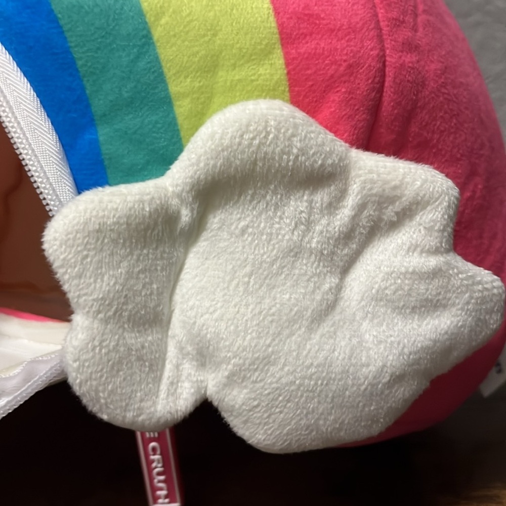 Pixie Crush Pink Rainbow Plush Bag/ Snug a babies - Picture 8 of 10
